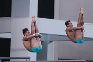 ¡Llegó la segunda! Kevin Berlín y Randal Willars ganan plata en Copa Mundial de Clavados