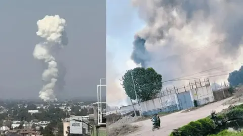 Explosión en La Saucera, Tultepec, deja seis personas lesionadas