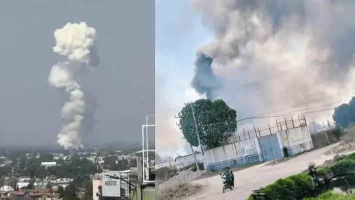 Explosión en La Saucera, Tultepec, deja seis personas lesionadas