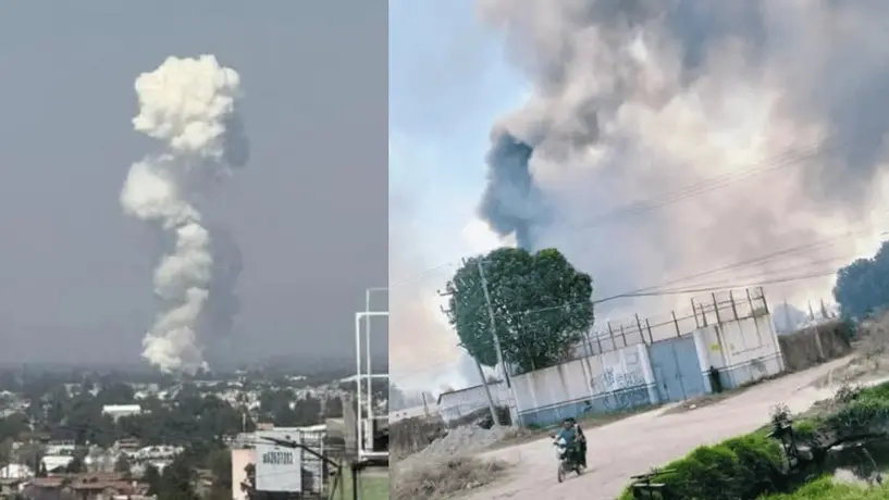 Explosión en La Saucera, Tultepec, deja seis personas lesionadas