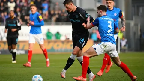 Schick anota para Leverkusen y envía mensaje a su DT Xabi Alonso previo a juego contra Bayern