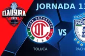 Toluca vs Pachuca: ¿Cuándo y dónde ver EN VIVO el partido de la Jornada 13?