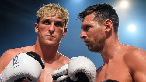 Logan Paul reta a Lionel Messi para combate de box y terminar con la demanda