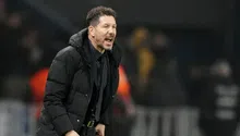 ‘Cholo’ Simeone se mostró molesto después de la derrota del Atlético ante Las Palmas