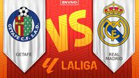 Getafe vs Real Madrid EN VIVO LaLiga Jornada 33