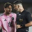 ¡Enloqueció! Leo Messi se encaró con el árbitro tras el empate de Inter Miami