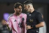 ¡Enloqueció! Leo Messi se encaró con el árbitro tras el empate de Inter Miami
