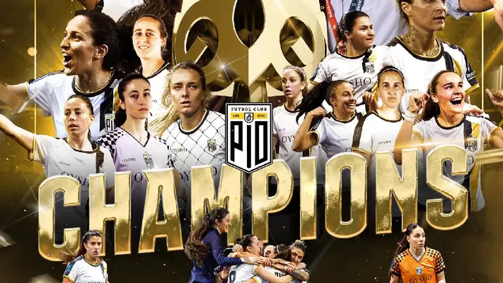 Pío FC es campeón de la Queens League España en el regreso al futbol en el Luis Pirata Fuente