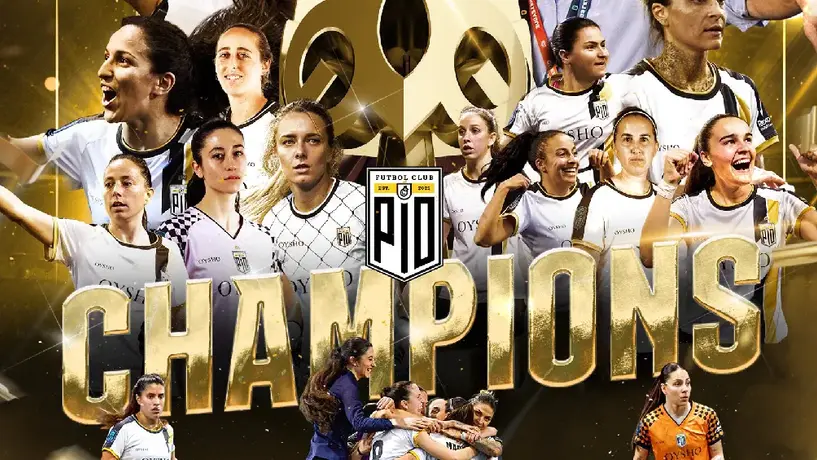 Pío FC es campeón de la Queens League España en el regreso al futbol en el Luis Pirata Fuente
