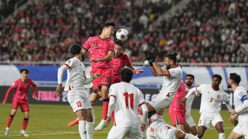 Corea del Sur empata en casa ante Jordania y deja ir la clasificación al Mundial en esta Fecha FIFA