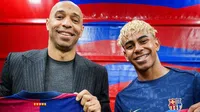 ¡Tremendo encuentro! Thierry Henry y Lamine Yamal convivieron tras El Clásico