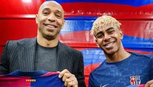 ¡Tremendo encuentro! Thierry Henry y Lamine Yamal convivieron tras El Clásico
