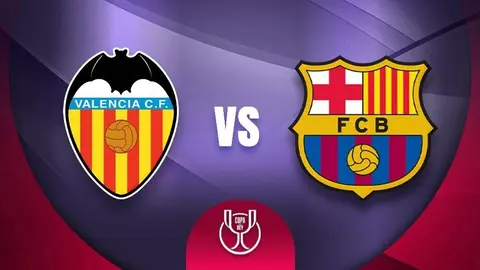 Valencia vs Barcelona: ¿Dónde y a qué hora ver los Cuartos de Final de la Copa del Rey?
