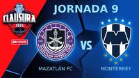 Mazatlán FC vs Monterrey EN VIVO Liga MX Jornada 9 Clausura 2025