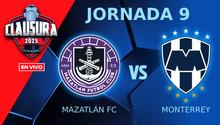 Mazatlán FC vs Monterrey EN VIVO Liga MX Jornada 9 Clausura 2025