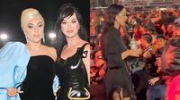 VIDEO: Katy Perry asistió al concierto de Lady Gaga en el Estadio GNP de CDMX