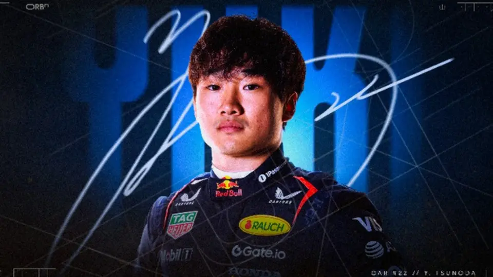 ¡Oficial! Yuki Tsunoda reemplaza a Liam Lawson en Red Bull