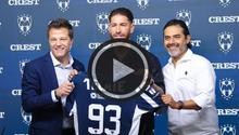 Así fue la presentación de Sergio Ramos con Rayados de Monterrey