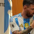 Lionel Messi celebra goleada de Argentina a Brasil y manda mensaje a Raphinha