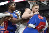 NBA: Pelea entre Pistons y Timberwolves deja siete expulsados