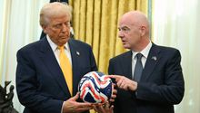 Trump pone en aprietos a Infantino tras pregunta sobre Mundial 2026