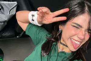 Alana, presente en el Azulcrema para apoyar a Sebastián Cáceres en el América vs Cruz Azul