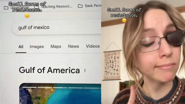 ¿Cómo reportar la etiqueta ‘Golfo de América’? Influencer se hace viral explicando cómo hacerlo