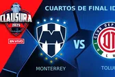 Monterrey vs Toluca, ¿cuándo y dónde ver la Ida de los Cuartos de Final del Clausura 2025?