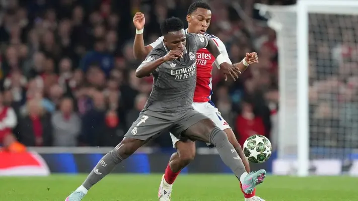 Vinicius Jr manda mensaje tras goleada del Arsenal: "No hay excusa, mal partido"