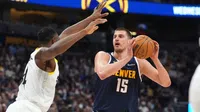 NBA: Nikola Jokic encesta 'irreal' triple en la victoria por paliza en victoria de los Nuggets a Jazz