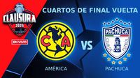 América vs Pachuca EN VIVO Liga MX Cuartos de Final Vuelta Clausura 2025