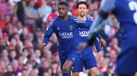 ¡Alertas en Paris! Ousmane Dembélé se retiró lesionado de la Semifinal ante Arsenal