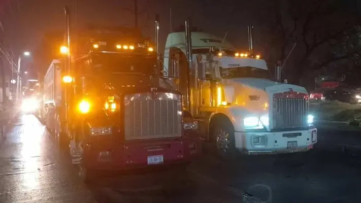 Bloqueos México-Pachuca: Transportistas cierran la autopista para exigir seguridad