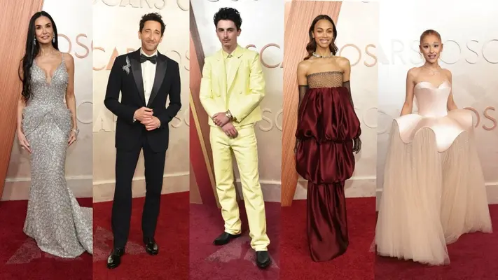 Alfombra Roja Oscars 2025: Los nominados llegan a la ceremonia