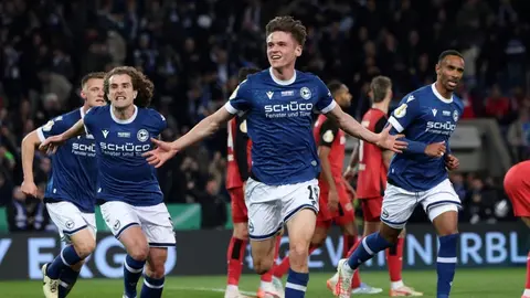 Arminia Bielefeld sorprende al campeón Bayer Leverkusen en la Copa de Alemania y avanza a la final