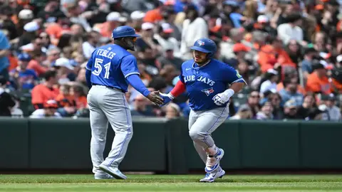 Alejandro Kirk conectó su primer cuadrangular del año en la victoria de los Blue Jays