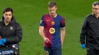 Dani Olmo será baja de Barcelona por al menos tres semanas