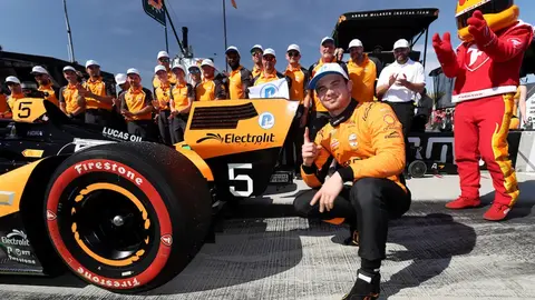 Pato O'Ward logra la pole position en la segunda fecha de la IndyCar Series