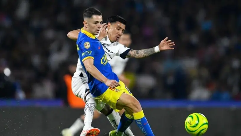 Adalberto Carrasquilla, jugador de Pumas, asegura que América es favorito para ganar el Clásico Capitalino