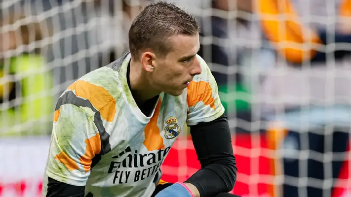Lunin justifica sus polémicas declaraciones con problema de castellano: "Intentaré mejorar"