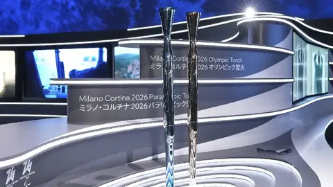 Los Juegos Olímpicos de Invierno Milán-Cortina presentan sus antorchas