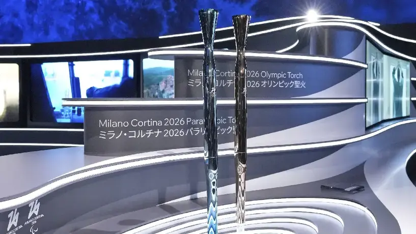 Los Juegos Olímpicos de Invierno Milán-Cortina presentan sus antorchas