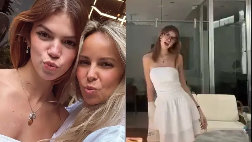 Reapareció Valentina Gilabert, tras el ataque de la influencer Marianne 'N'
