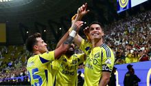 ¡Digno del Puskas! Cristiano Ronaldo marca golazo y doblete para remontada de Al Nassr