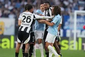 Lazio empata con una Juventus que se quedó con 10 hombres en la Serie A