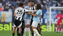 Lazio empata con una Juventus que se quedó con 10 hombres en la Serie A