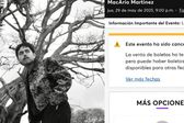 ¿Macario Matínez cancela presentación en CDMX por no vender boletos? Te contamos los detalles