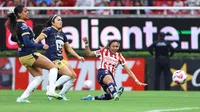 Chivas Femenil impone condiciones y toma ventaja ante Pumas en los Cuartos de Final