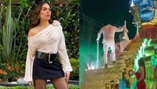 VIDEO: Galilea Montijo sufre aparatosa caída en Carnaval de Mazatlán
