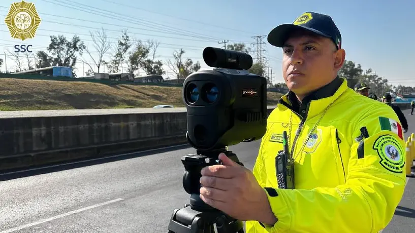 CDMX implementa radares móviles para sancionar el exceso de velocidad